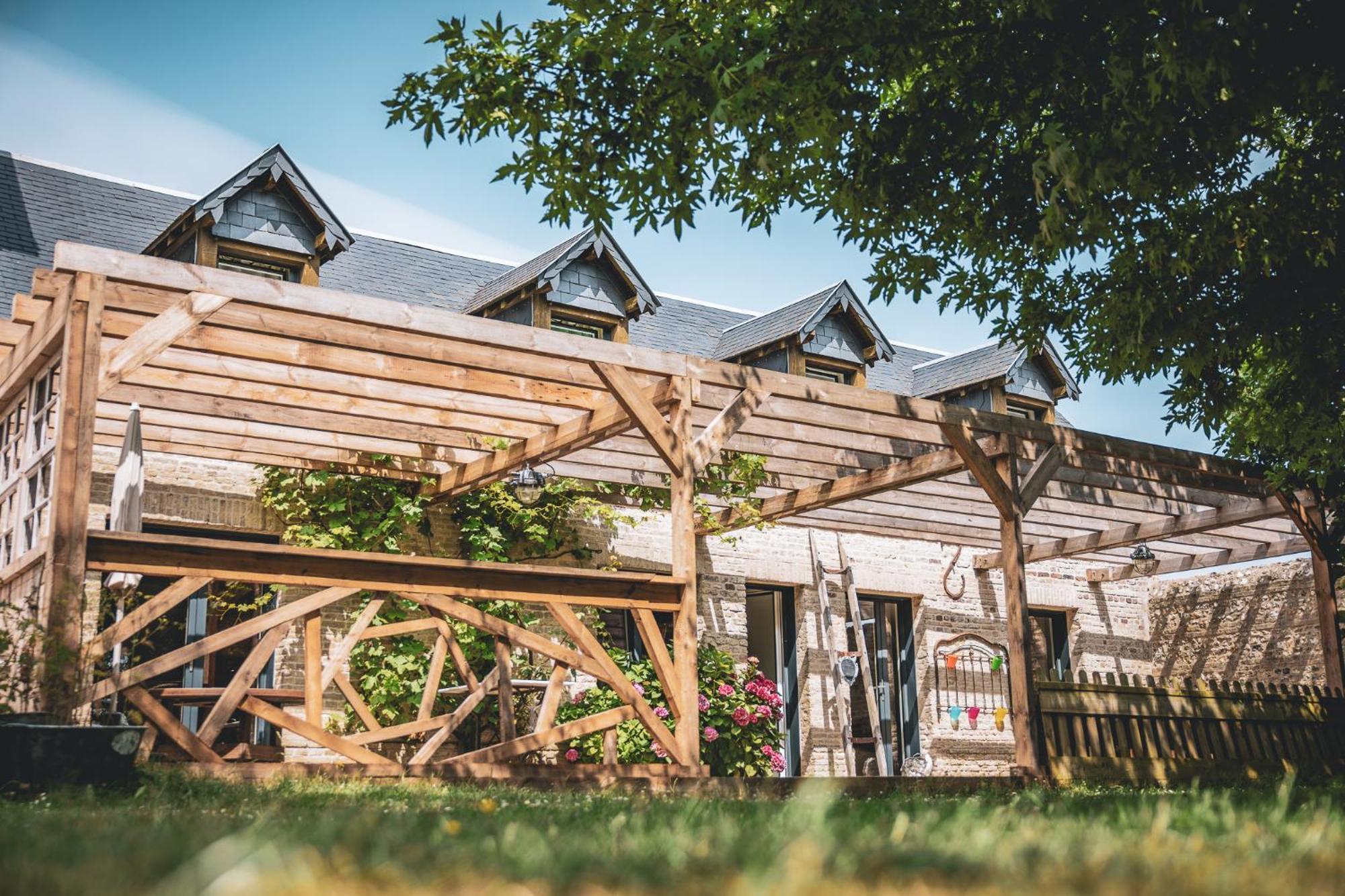 Ecolodge Entre Mer & Campagne - Maison Et Chambres D'Hotes - Le Havre Honfleur Etretat Octeville-sur-Mer Exterior foto